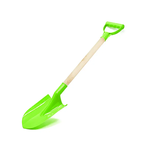 Attrezzo da giardino portatile giocattoli per bambini pala di sabbia da spiaggia per bambini in legno di plastica - Product Image 4