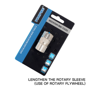 Llave de Desmontaje de Volante para Bicicleta de Montaña, Herramienta de Reparación de Eje Central de Bielas con Manguito Giratorio - Product Image 4