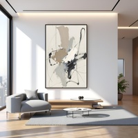 Peinture à l'huile abstraite faite à la main sur toile, personnalisée en gros, pour salon, art mural, images imperméables, écologiques, nature morte originale