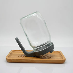 Vente en gros de bocal à couvercle de germination bocal Mason Jar 750ml Kits de germination en verre pour haricots et légumes prêts à être expédiés - Product Image 2