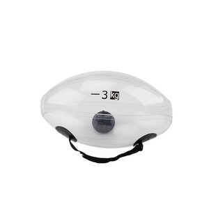 PVC rotondo Aqua Ball per Home Gym sport Fitness sollevamento pesi Body Building a forma di America Football Water <span class=keywords><strong>Power</strong></span> bag - Product Image 1