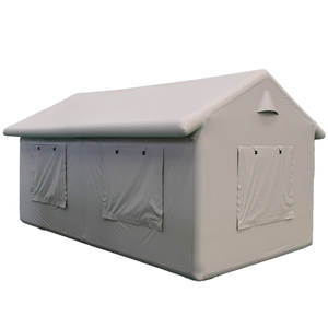 Tenda Gonfiabile Personalizzata a Forma di Cabina con Struttura ad Aria per Campeggio Familiare, con Porta e Finestre in Rete per <span class=keywords><strong>Glamping</strong></span> all'Aperto - Product Image 4
