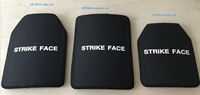 Plaque Balistique 10*12 III IV en Alumine 3A 3 4, Plaque Céramique PE, Face de Contact III&IV, pour Gilet Tactique