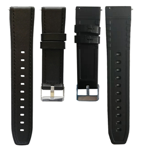 Correa de <span class=keywords><strong>reloj</strong></span> de cuero genuino para hombre y <span class=keywords><strong>mujer</strong></span>, 22mm, hecho a mano, Vintage, correa de cuero para Samsung Gear S4-46,<span class=keywords><strong>Huawei</strong></span> Watch2 <span class=keywords><strong>GT</strong></span> - Product Image 2