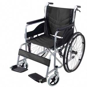 Fauteuil roulant manuel en acier à charge supplémentaire Trump Lyjenny Aisle - Product Image 2