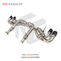 ING pour Chevrolet Corvette C8 Stingray Z51 6.2L LT2 2020-2026 – Commande électronique de soupape à distance compatible Plug and Play