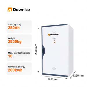 Venta caliente 100kw 200kwh Batería de alto voltaje BESS Gabinete de batería de almacenamiento de energía industrial y comercial - Product Image 3