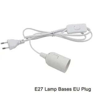 Floor Lamp Holder Plastic Pull Chain Light Socket E26 E27 Phenolic Lampholder Loft Edison Pendant Lighting