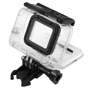 Boîtier étanche 45M pour caméra <span class=keywords><strong>GoPro</strong></span> <span class=keywords><strong>Hero</strong></span> <span class=keywords><strong>5</strong></span>/6/7 Black, support de plongée avec accessoires en plastique - Product Image 6