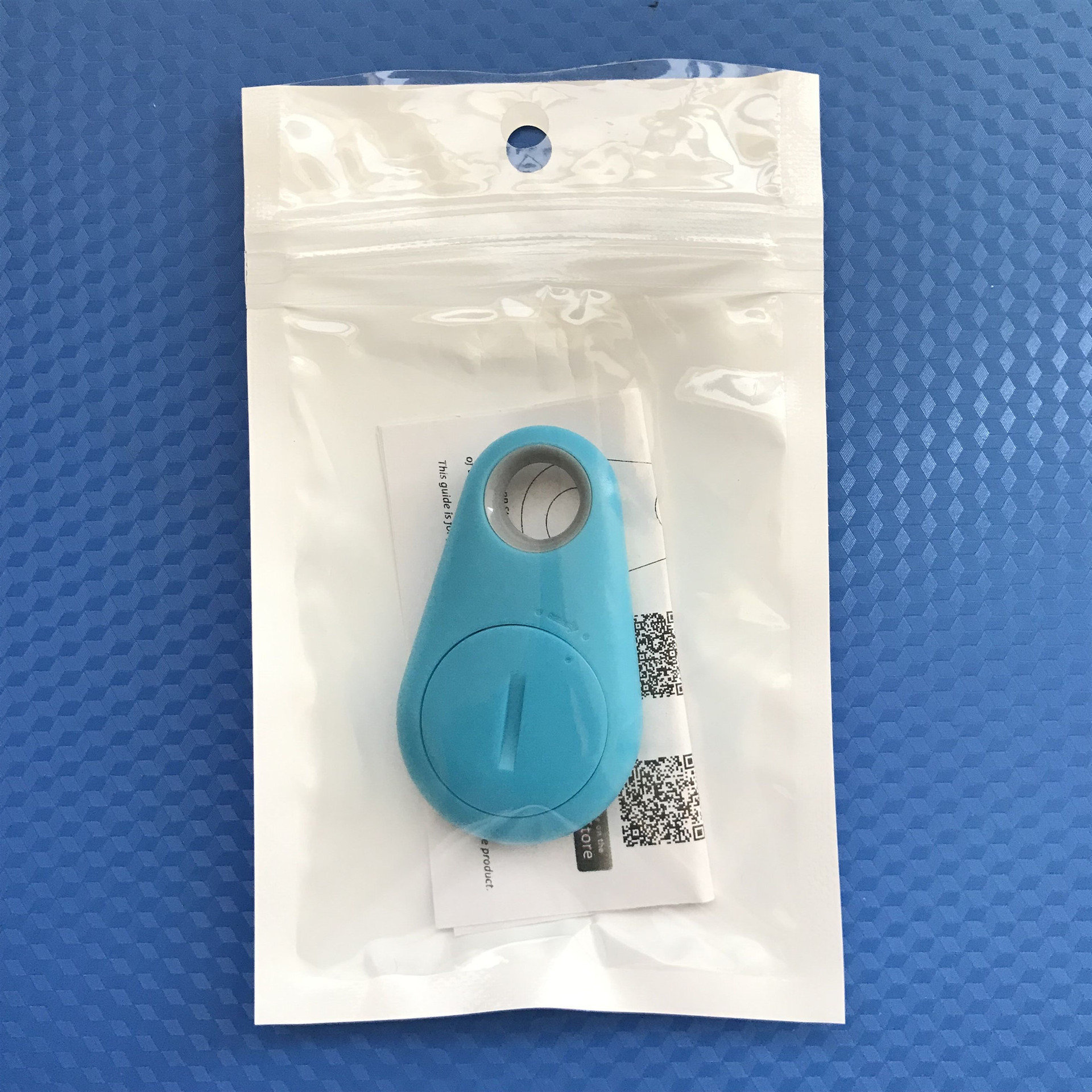 Emballage en sachet OPP bleu