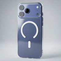 Fundas Transparentes para Teléfono Móvil al por Mayor, Carcasas Transparentes para iPhone 12 13 14 15 16 17 Pro Max