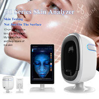 Analyseur de peau 3D à imagerie spectrale IA 8 spectres, scanner facial multispectral pour salon, machine de diagnostic de la sensibilité cutanée
