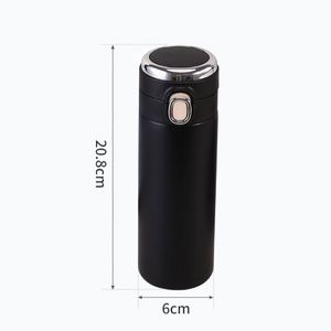 Botella de Agua Caliente Multicolor de 400 ml, Portátil, para Oficina, con Pantalla LED de Temperatura, Aislamiento Térmico y Asa - Product Image 4