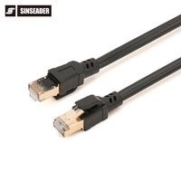 Kabel Patch Jaringan Kabel Ethernet Komunikasi Logo Kustom Cat8