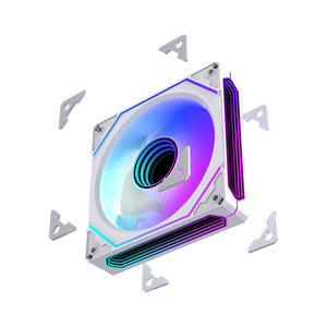 Lovinglcool Cao Khối Lượng Không Khí Lớn 12Cm RGB PC Trường Hợp Fan Tiếng Ồn Thấp Máy Tính Làm Mát 4-Pin 120Mm Fan Cho Yên Tĩnh PC Trường Hợp - Product Image 3