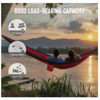 Hamac de camping en nylon durable - Léger et portable pour la randonnée en plein air, le trekking et les voyages