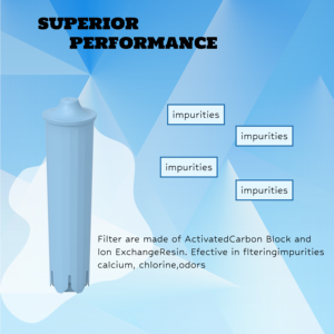 <span class=keywords><strong>Cartouche</strong></span> de filtre à eau manuelle compatible Clariss Blue pour machines à café remplace les filtres bleus <span class=keywords><strong>Jura</strong></span> - Product Image 3