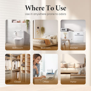 340g grande capacité pomme cannelle gros spot intérieur air cristal perles <span class=keywords><strong>toilette</strong></span> déodorant parfum désodorisant désodorisant - Product Image 5