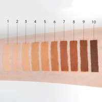 Ensemble de maquillage liquide longue tenue imperméable OEM, marque privée, comprenant un correcteur, un fond de teint matifiant, une crème solaire et un ensemble de pinceaux.