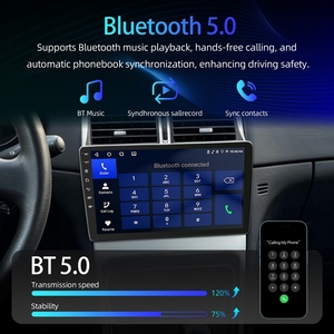 Rhythm Wholesale Android Car Radio 9" IPS Screen GPS Navigation Carplay Android <b>Auto</b> BT FM RDS Stereo for Peugeot 307 2002-2013 - Product Image 4