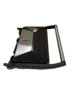 Plancha électrique portable OEM 1000W, grande surface, antiadhésive, barbecue, panini, pour la maison, steak, poulet, barbecue d'intérieur sans fumée