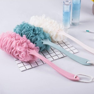 <strong>Long</strong> <strong>Handle</strong> Bath <strong>Sponge</strong> Shower Brush Body Back Bath Mesh <strong>Sponge</strong> - Product Image 2