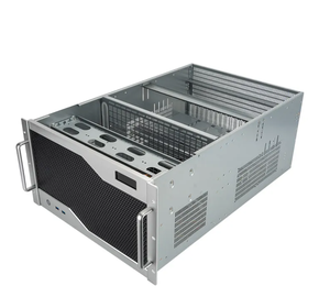 <span class=keywords><strong>6U</strong></span> 19inch máy chủ công nghiệp Trường hợp với LCD cho EATX Mb 240 360 nước mát cho 4090 - Product Image 2