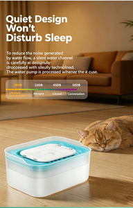 <span class=keywords><strong>Fontaine</strong></span> <span class=keywords><strong>à</strong></span> eau automatique pour chats et chiens de grande capacité <span class=keywords><strong>8L</strong></span>, silencieuse, avec port USB, vente en gros de fontaines <span class=keywords><strong>à</strong></span> eau pour animaux de compagnie - Product Image 4