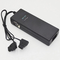 Chargeur de batterie TL MEDIA 16,8 V 3,5 A 2 canaux V-lock D-Tap/V-mount pour caméscope de diffusion portable certifié FCC/CE/ROHS