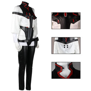 Costume de cosplay Cyberpunk Edgewalker Lucy, ensemble complet avec perruque, tenue de jeu de rôle anime pour femmes, en polyester - Product Image 3