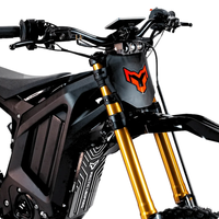 Nouveau modèle 2026 Arctic Leopard XF PRO 12000w Moto électrique tout-terrain pour adultes, batterie 72V, moto tout-terrain XF PRO en stock