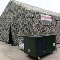 Climatisation portable pour tente 4 tonnes/48000 BTU Refroidissement/Chauffage pour tente avec installation facile et rapide