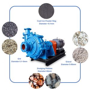 CDHB DC Motor 15HP Electric/Diesel Slurry Suction <b>Pump</b> Mud <b>Sludge</b> High Pressure 4 Inch Horizontal Rubber Lined Tailings - Product Image 3