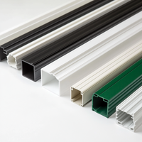 Profil de système de fenêtres UPVC résidentiel durable et écologique de couleur personnalisée pour l'extérieur de la cuisine et l'utilisation en supermarché