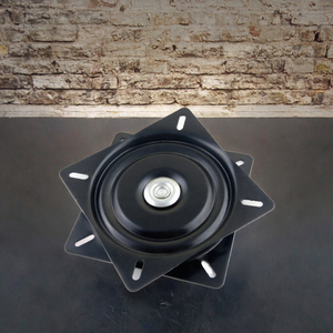 Zware Barkruk Boot Vissen Staal Verstelbare 360 Graden Rotatie Universeel Fit Full Ball 6.5 Inch 160Mm Stoel Draaiplaat - Product Image 3