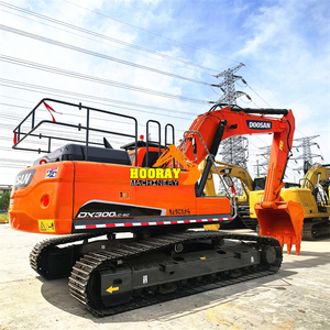 รถขุดมือสอง Develon DX 300 LC DX300LC-9C Doosan DX260 DX340 รุ่นปี 2018 ขนาด 30 ตัน กำลัง 151 กิโลวัตต์ บุ้งกี๋ 1.5 เมตร สภาพใหม่ 99% ขาย - Product Image 5