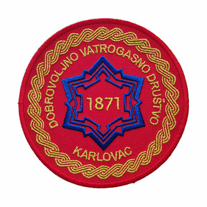 Uniformes d'entraînement de lutte contre les incendies personnalisés avec des patchs brodés circulaires autocollants et des logos brodés sur les vêtements de travail - Product Image 4