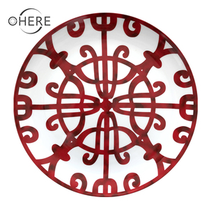 Creativo rosso bone china <span class=keywords><strong>piatti</strong></span> <span class=keywords><strong>set</strong></span> di stoviglie di Lusso commercio all'ingrosso antipasto cena <span class=keywords><strong>piatti</strong></span> che serve <span class=keywords><strong>piatti</strong></span> da dessert <span class=keywords><strong>set</strong></span> per la cerimonia nuziale - Product Image 2