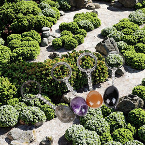 Llavero de Jade Natural Ovalado Pulido, Recuerdo Náutico, Cristales, Piedras Curativas - Product Image 3