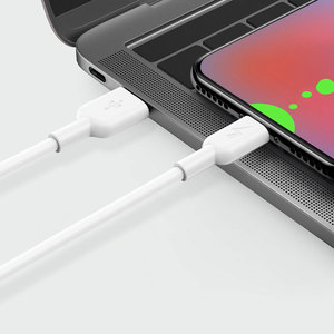 Vente d'usine – Câble de données USB-C tressé en silicone liquide couleur <span class=keywords><strong>macaron</strong></span>, 1 m, charge rapide 3A pour iOS/Android/écouteurs - Product Image 6