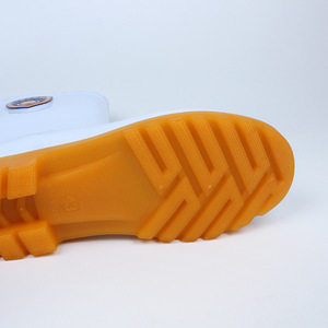 Bottes de pluie professionnelles blanches de qualité alimentaire, résistantes à l'huile, aux acides et aux alcalis, antidérapantes, résistantes à l'usure, chaussures de chef - Product Image 4