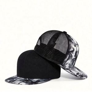 Customize Digital Printing Promotional Fashion Sun Protection Print Unisex Men Snapback <b>Hat</b> With Mesh - Product Image 6