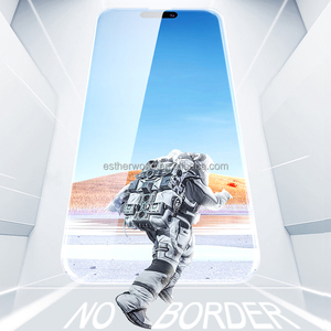 Protection d'écran en verre trempé HD 2.5D, dureté 9H, pour 16 Pro Max Plus, anti-traces de doigts, ultra-fin, modèle 2026 - Product Image 2