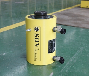 Cylindre hydraulique Enerpac HCR-1506 neuf, robuste, 150T, à double action avec résistance au surcharge latérale, pour une utilisation de 8 à 10 ans - Product Image 3