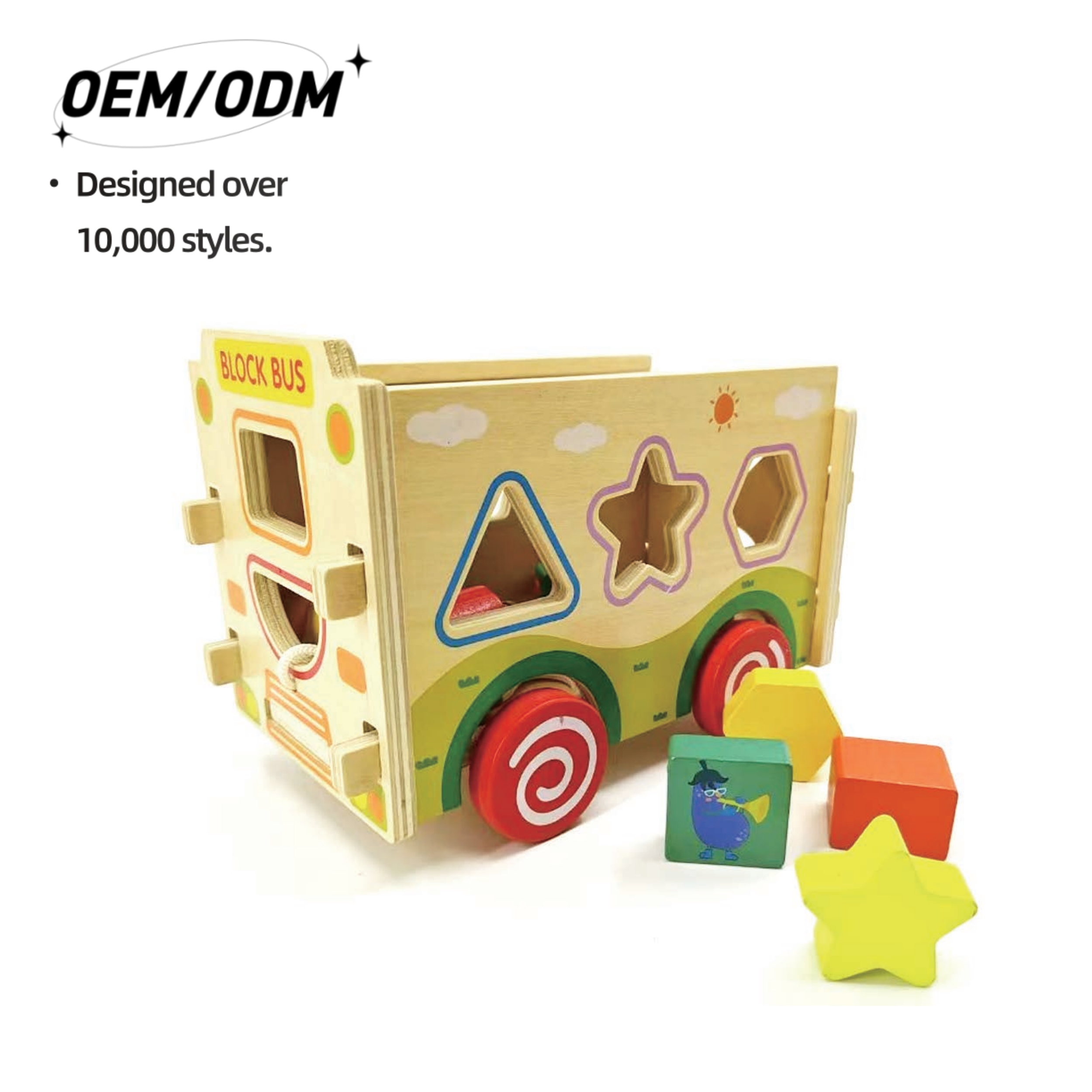 Shape Sorter Bus