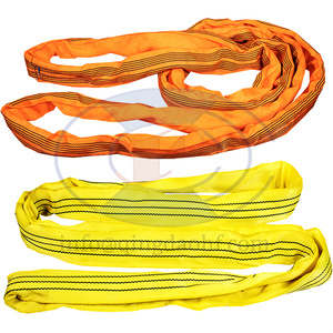 H & F 10ton 20ton 30ton tùy chỉnh nhiệm vụ nặng nề Polyester vòng vải <span class=keywords><strong>Sling</strong></span> Vòng nâng cáp treo nâng <span class=keywords><strong>Sling</strong></span> dây đai - Product Image 4