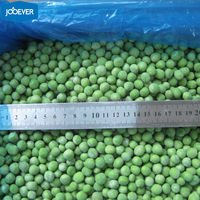 Petits pois verts surgelés IQF en gros, de qualité supérieure, tendres et sucrés, non-OGM, certifiés BRC pour cuisines commerciales