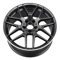 Jantes en alliage G-Class Racing Performance 19 20 pouces 5x120/5x139.7 5 trous Noir Argent pour Mercedes-Benz G500 G63