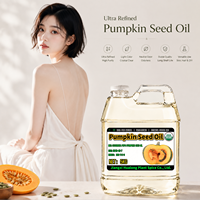 Huile de graines de citrouille biologique RBD de qualité supérieure, ultra raffinée, de qualité cosmétique, huile de support pour sérum de soin de luxe et soins capillaires |   Prix en gros