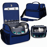 Sac de transport pour accessoires de voyage/toilette pour animaux de compagnie - Compatible avec l'aspirateur pour toilettage de chiens Oneisall/Neabot, grande capacité, résistant à l'eau